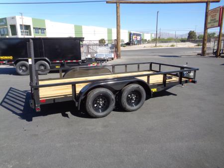 New 2027 Big Tex Trailers * 70PI-14 * 14Ft Tandem Axle Utility Trailer w/ Ramp Gate