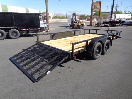 New 2027 Big Tex Trailers * 70PI-14 * 14Ft Tandem Axle Utility Trailer w/ Ramp Gate