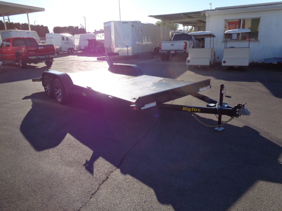 New 2027 Big Tex Trailers * 70DM-18 * 18Ft Tandem Axle Steel Diamond Back 7k Car Hauler