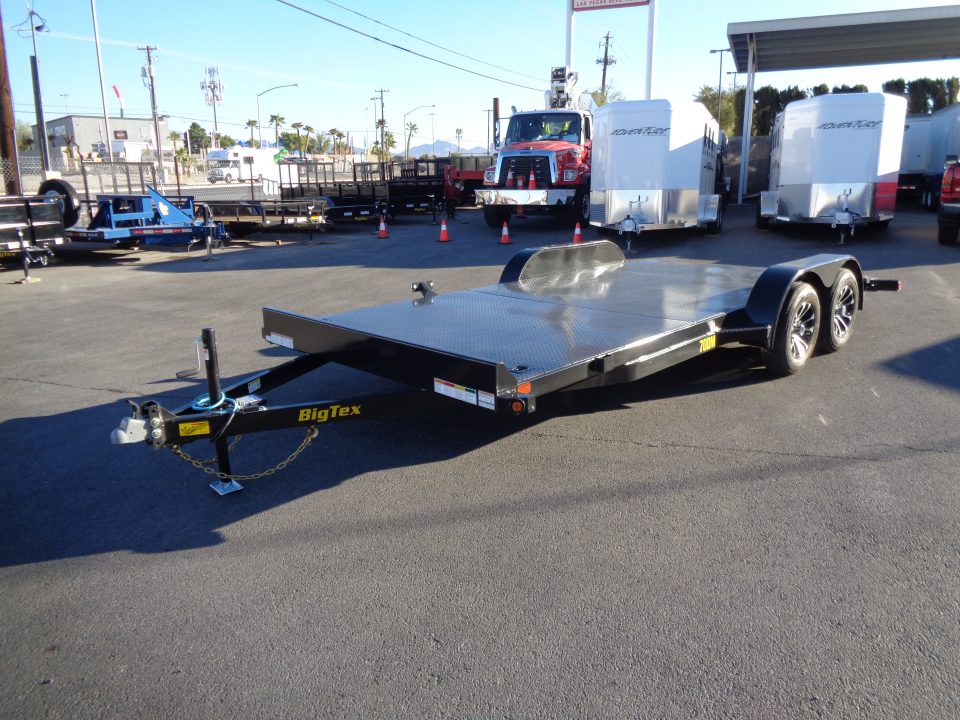 New 2027 Big Tex Trailers * 70DM-18 * 18Ft Tandem Axle Steel Diamond Back 7k Car Hauler