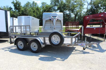 Used 2024 Texas Bragg 12' Utility Trailer