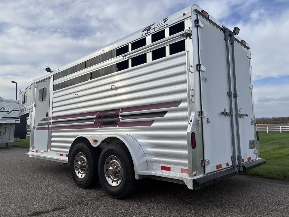 Used 2005 4-Star Trailers 17' Stock Combo Stock / Stock Combo Trailer