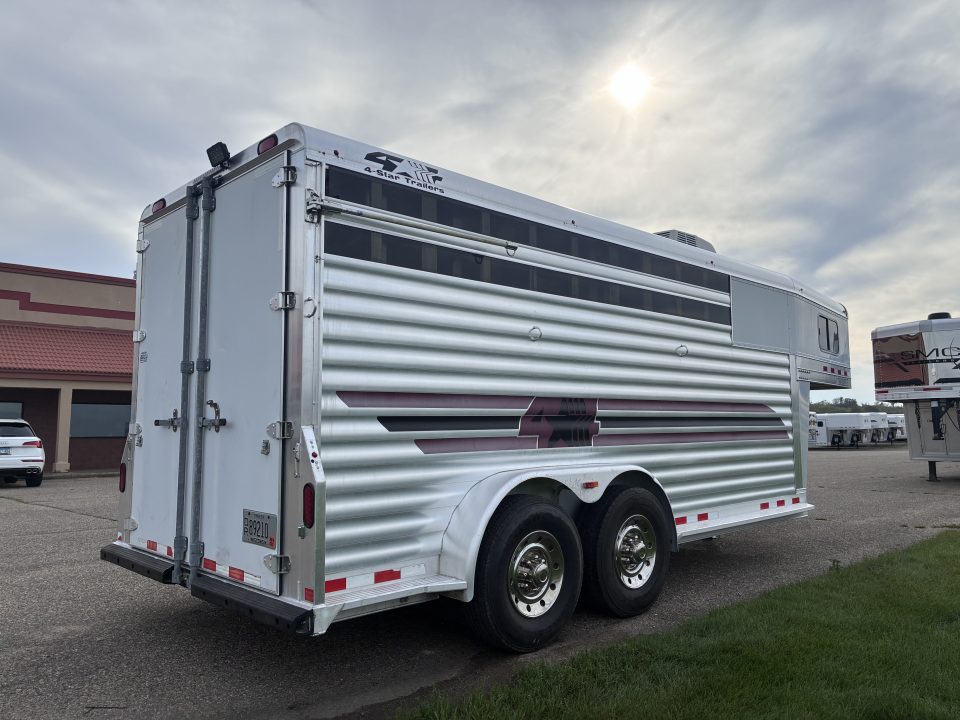 Used 2005 4-Star Trailers 17' Stock Combo Stock / Stock Combo Trailer