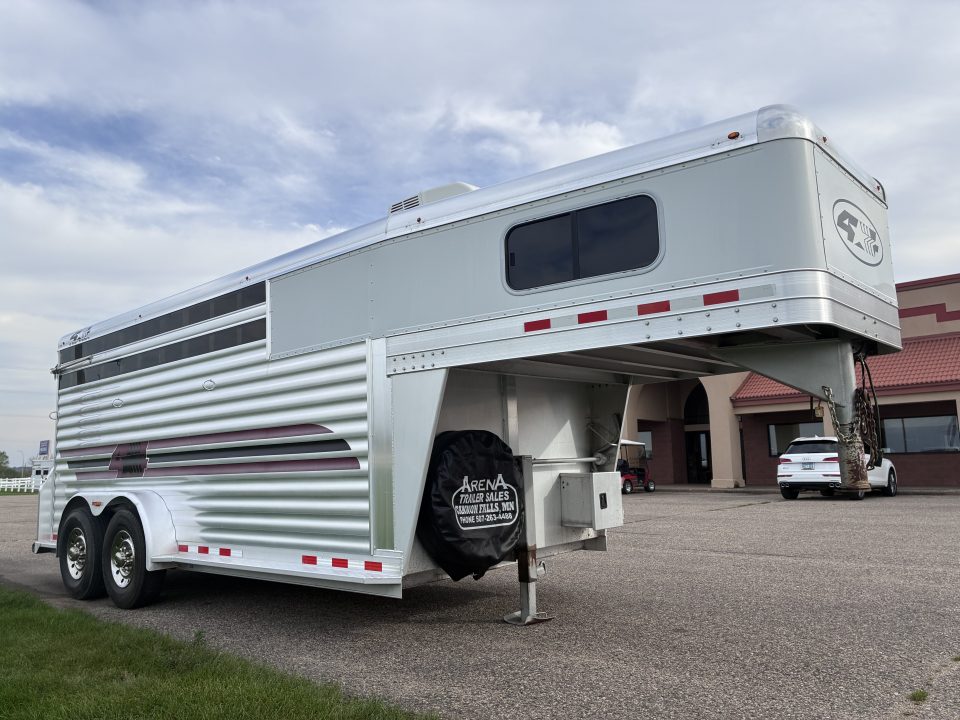 Used 2005 4-Star Trailers 17' Stock Combo Stock / Stock Combo Trailer