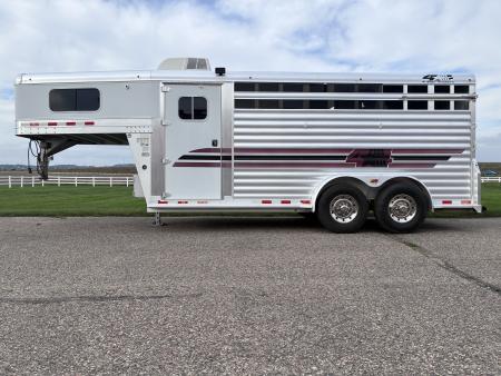 Used 2005 4-Star Trailers 17' Stock Combo Stock / Stock Combo Trailer