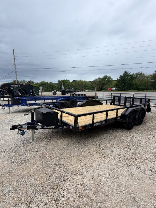 New 2027 Diamond C Trailers 7K GTU 235 Package 16' X 83" Utility Trailer