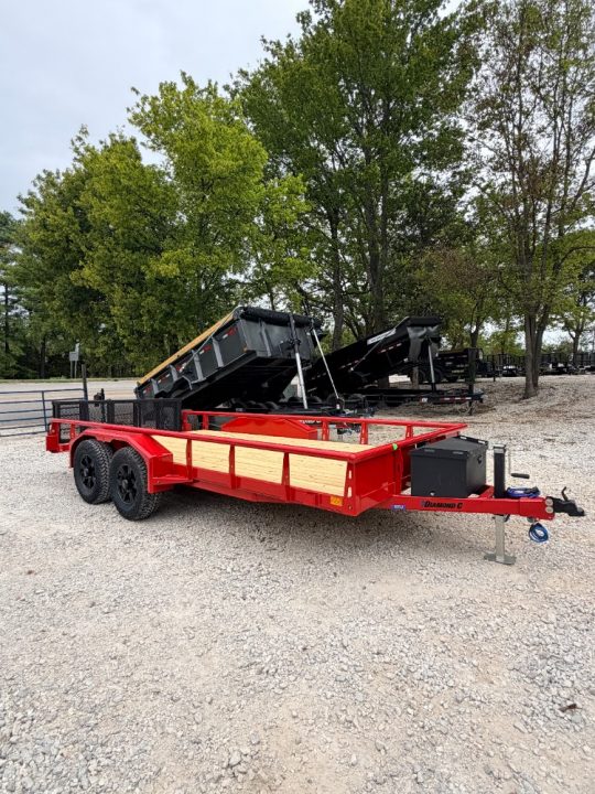 New 2027 Diamond C Trailers 7K GTU 235 Package Venture Series 16' X 83" Utility Trailer