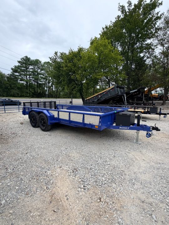 New 2027 Diamond C Trailers 7K GTU 235 Package Venture Series 16' X 83" Utility Trailer