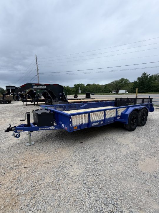 New 2027 Diamond C Trailers 7K GTU 235 Package Venture Series 16' X 83" Utility Trailer