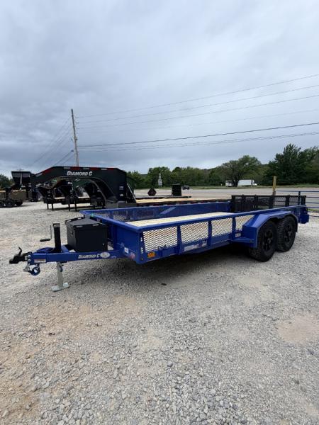 New 2027 Diamond C Trailers 7K GTU 235 Package Venture Series 16' X 83  Utility Trailer
