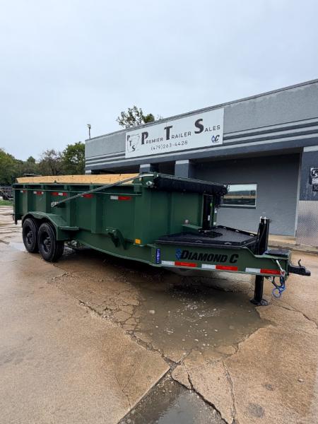 New 2027 Diamond C Trailers 23K LPT 210 Package16'X82  Pacesetter Edition Dump Trailer