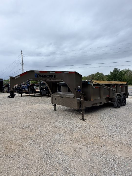 New 2027 Diamond C Trailers 23K LPT 210-GN Package 16'X82" Dump Trailer