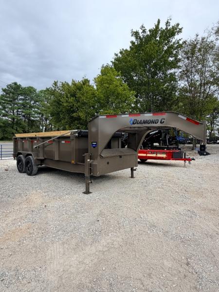 New 2027 Diamond C Trailers 23K LPT 210-GN Package 16'X82" Dump Trailer