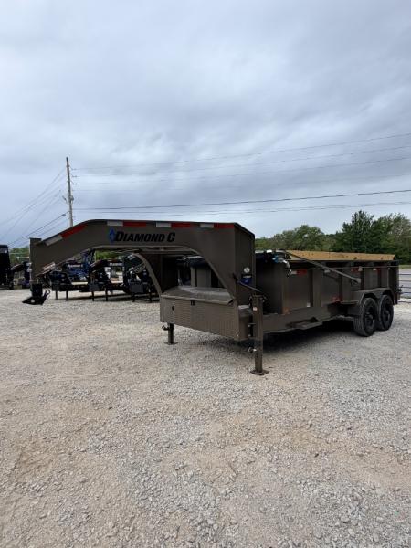 New 2027 Diamond C Trailers 23K LPT 210-GN Package 16'X82" Dump Trailer