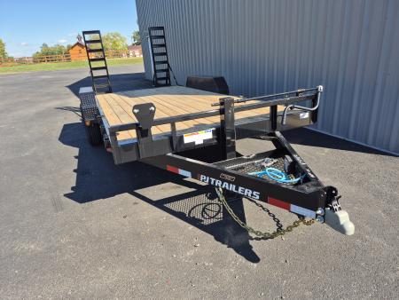 New 2027 PJ Trailers 18'x6  Channel Equipment Trailer