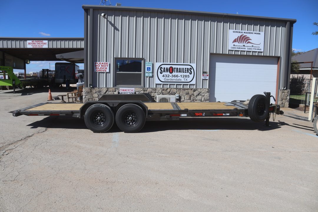 New 2026 Maxey Trailers 83"X22' Gravity Tilt Equipment Trailer