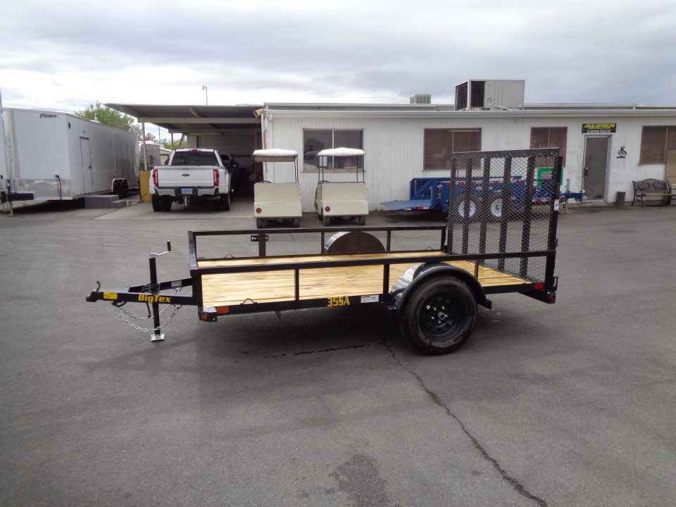 New 2027 Big Tex Trailers * 35SA-10 * 10Ft Single Axle Utility Trailer w/ Ramp Gate