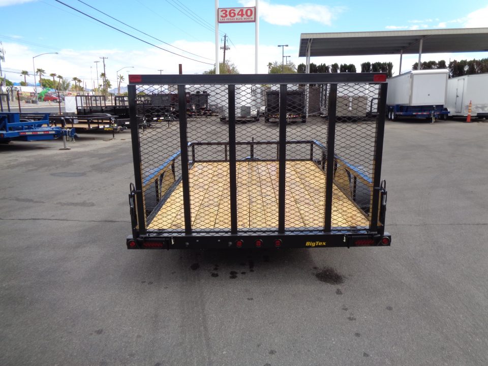 New 2027 Big Tex Trailers * 35SA-10 * 10Ft Single Axle Utility Trailer w/ Ramp Gate
