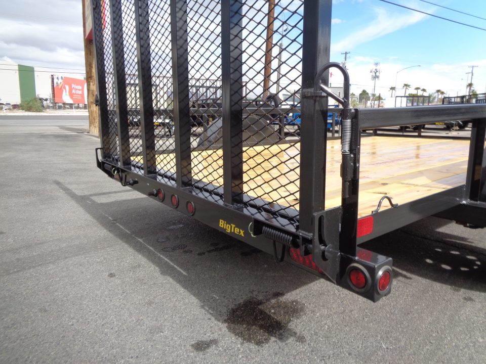 New 2027 Big Tex Trailers * 35SA-10 * 10Ft Single Axle Utility Trailer w/ Ramp Gate