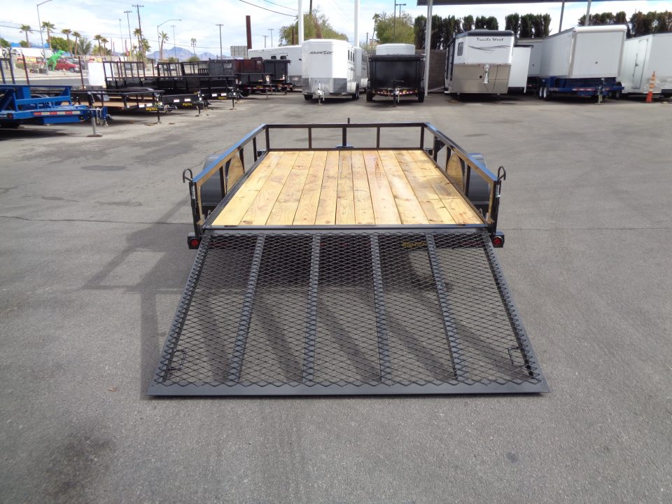 New 2027 Big Tex Trailers * 35SA-10 * 10Ft Single Axle Utility Trailer w/ Ramp Gate