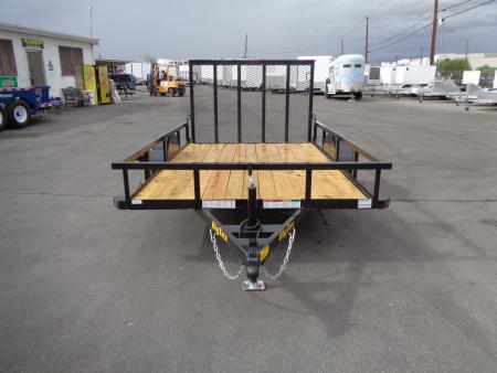 New 2027 Big Tex Trailers * 35SA-10 * 10Ft Single Axle Utility Trailer w/ Ramp Gate