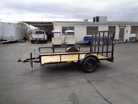 New 2027 Big Tex Trailers * 35SA-10 * 10Ft Single Axle Utility Trailer w/ Ramp Gate