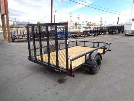 New 2027 Big Tex Trailers * 35SA-10 * 10Ft Single Axle Utility Trailer w/ Ramp Gate