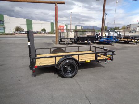 New 2027 Big Tex Trailers * 35SA-10 * 10Ft Single Axle Utility Trailer w/ Ramp Gate