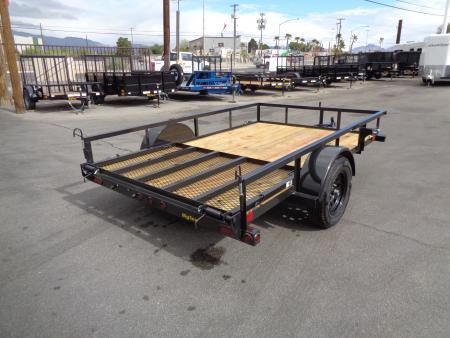 New 2027 Big Tex Trailers * 35SA-10 * 10Ft Single Axle Utility Trailer w/ Ramp Gate