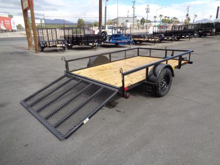 New 2027 Big Tex Trailers * 35SA-10 * 10Ft Single Axle Utility Trailer w/ Ramp Gate