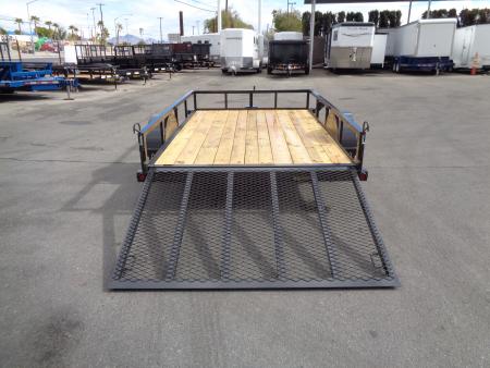 New 2027 Big Tex Trailers * 35SA-10 * 10Ft Single Axle Utility Trailer w/ Ramp Gate