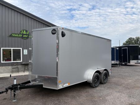 New 2027 Wells Cargo Fasttrac Deluxe 7x14 6'6  Interior Height Cargo / Enclosed Trailer with Ramp