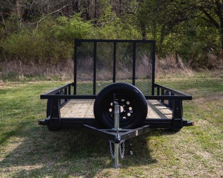 New 2027 HTC 7x12 3K Utility Trailer