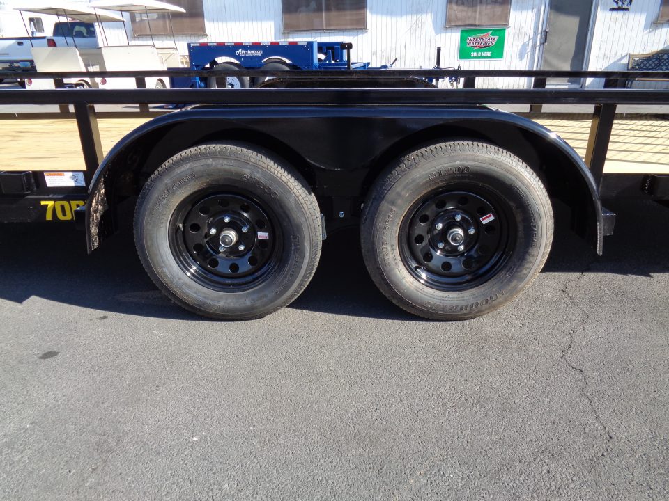New 2027 Big Tex Trailers * 70PI-20 * 20Ft Tandem Axle Utility Trailer w/ Ramp Gate