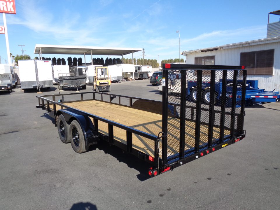 New 2027 Big Tex Trailers * 70PI-20 * 20Ft Tandem Axle Utility Trailer w/ Ramp Gate