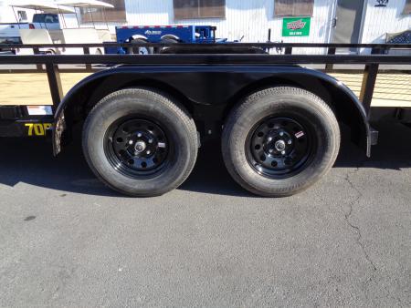 New 2027 Big Tex Trailers * 70PI-20 * 20Ft Tandem Axle Utility Trailer w/ Ramp Gate