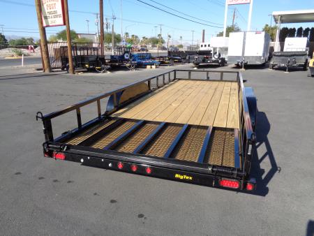 New 2027 Big Tex Trailers * 70PI-20 * 20Ft Tandem Axle Utility Trailer w/ Ramp Gate