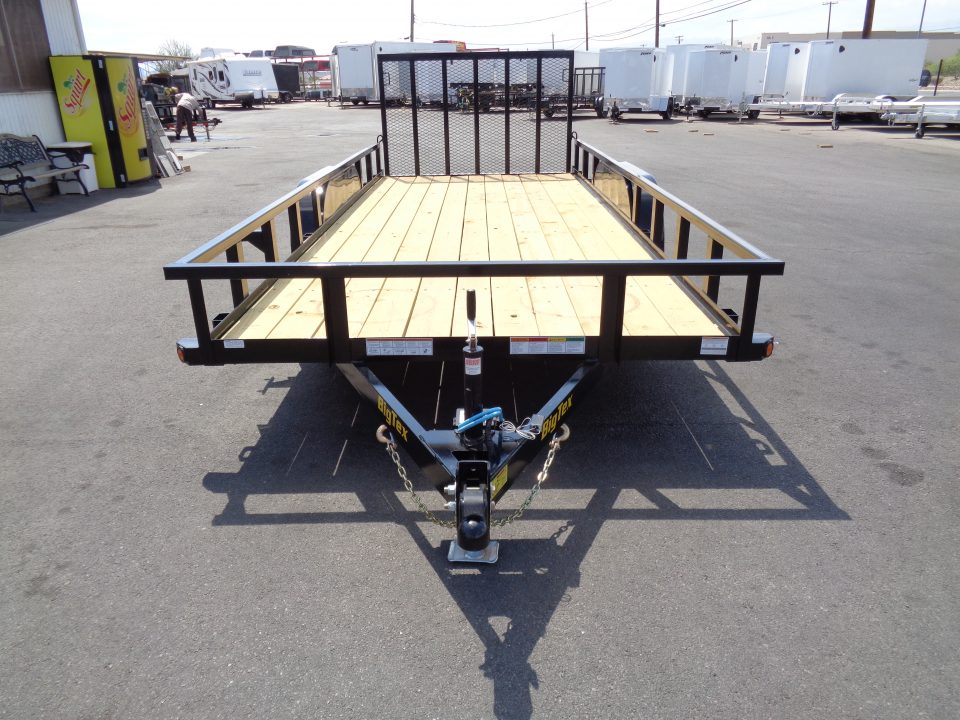New 2027 Big Tex Trailers * 70PI-18 * 18Ft Tandem Axle Utility Trailer w/ Ramp Gate