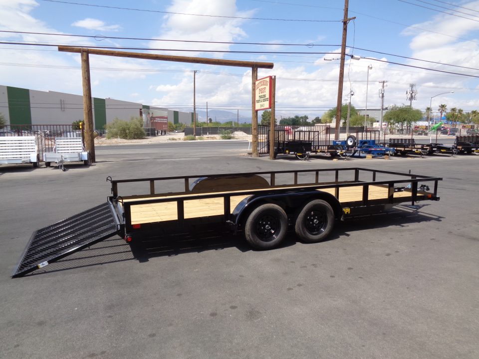 New 2027 Big Tex Trailers * 70PI-18 * 18Ft Tandem Axle Utility Trailer w/ Ramp Gate
