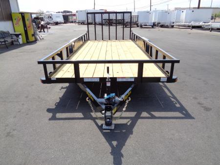 New 2027 Big Tex Trailers * 70PI-18 * 18Ft Tandem Axle Utility Trailer w/ Ramp Gate