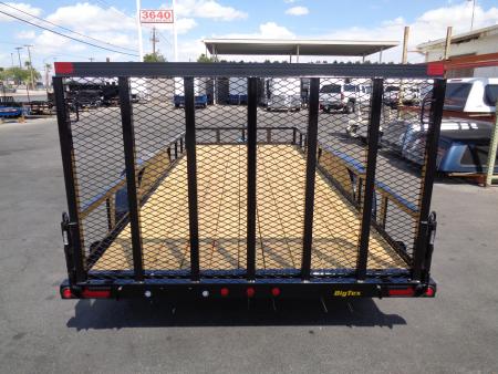 New 2027 Big Tex Trailers * 70PI-18 * 18Ft Tandem Axle Utility Trailer w/ Ramp Gate