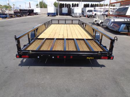 New 2027 Big Tex Trailers * 70PI-18 * 18Ft Tandem Axle Utility Trailer w/ Ramp Gate