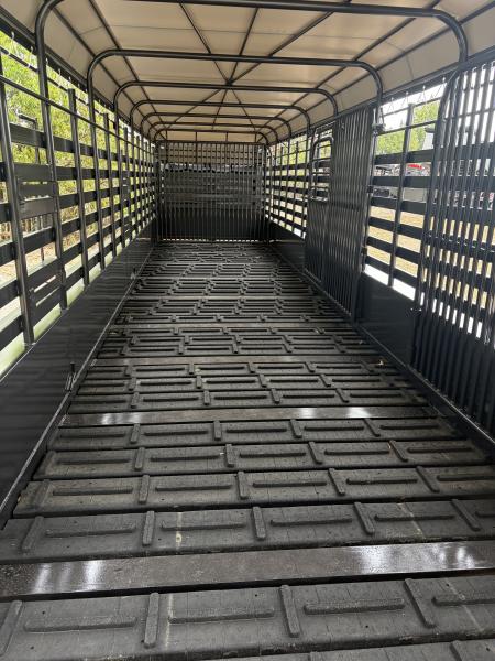 New 2027 Coose GN 6'8X32 3-7K AXLES Stock / Stock Combo Trailer 14PLY