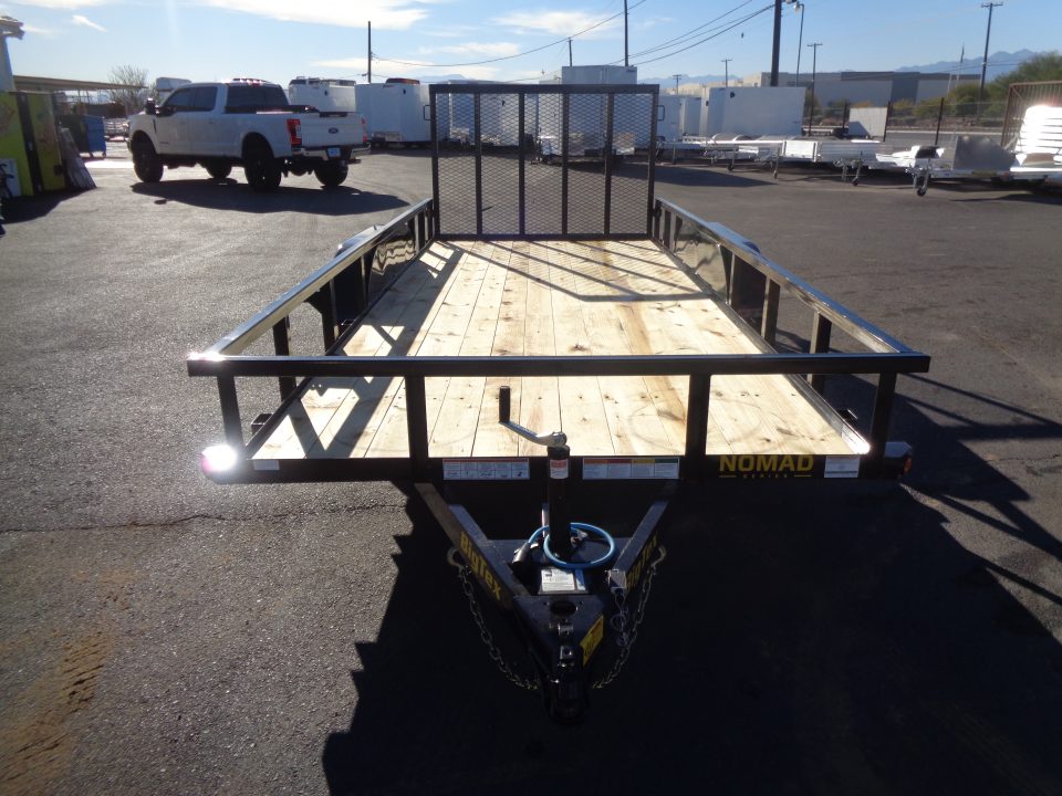 New 2027 Big Tex Trailer * 60PI-16 * 16Ft Tandem Axle Utility Trailer w/ Ramp Gate