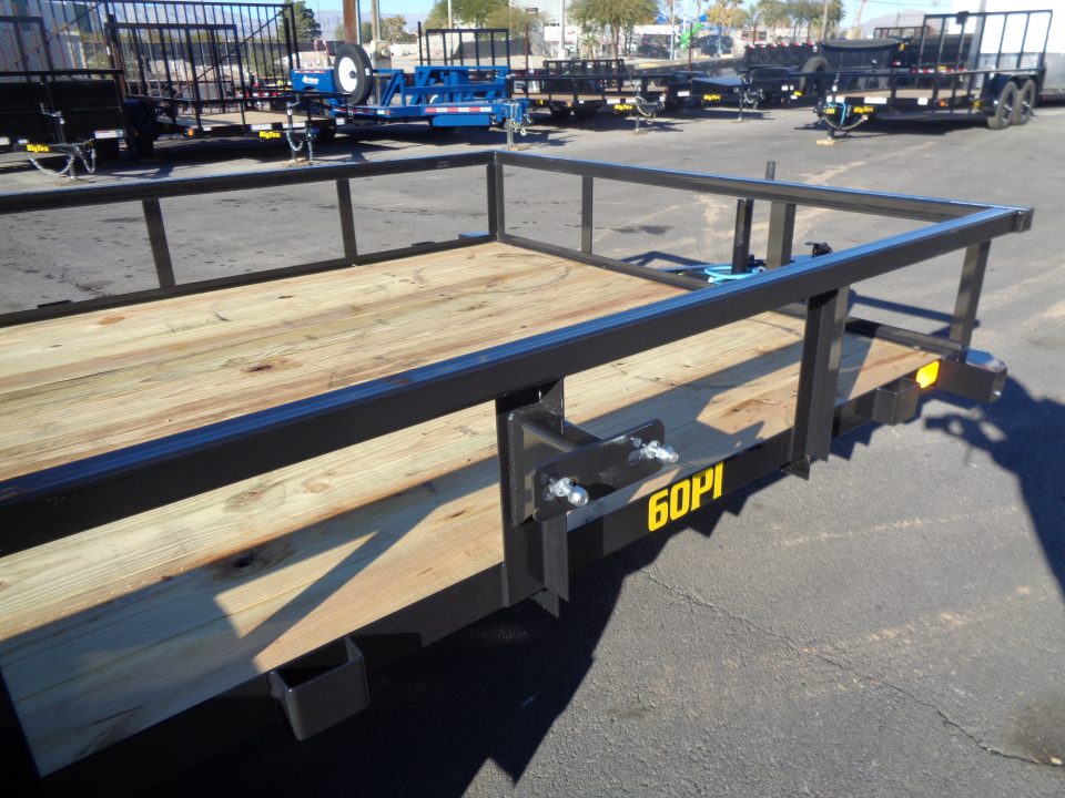 New 2027 Big Tex Trailer * 60PI-16 * 16Ft Tandem Axle Utility Trailer w/ Ramp Gate