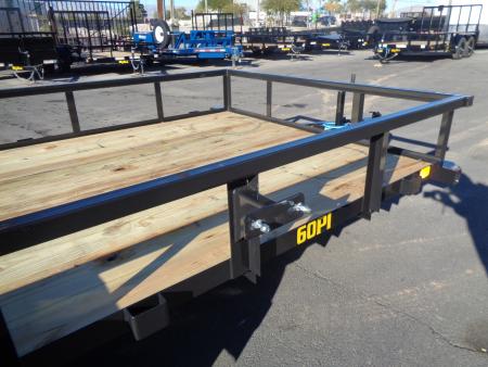 New 2027 Big Tex Trailer * 60PI-16 * 16Ft Tandem Axle Utility Trailer w/ Ramp Gate