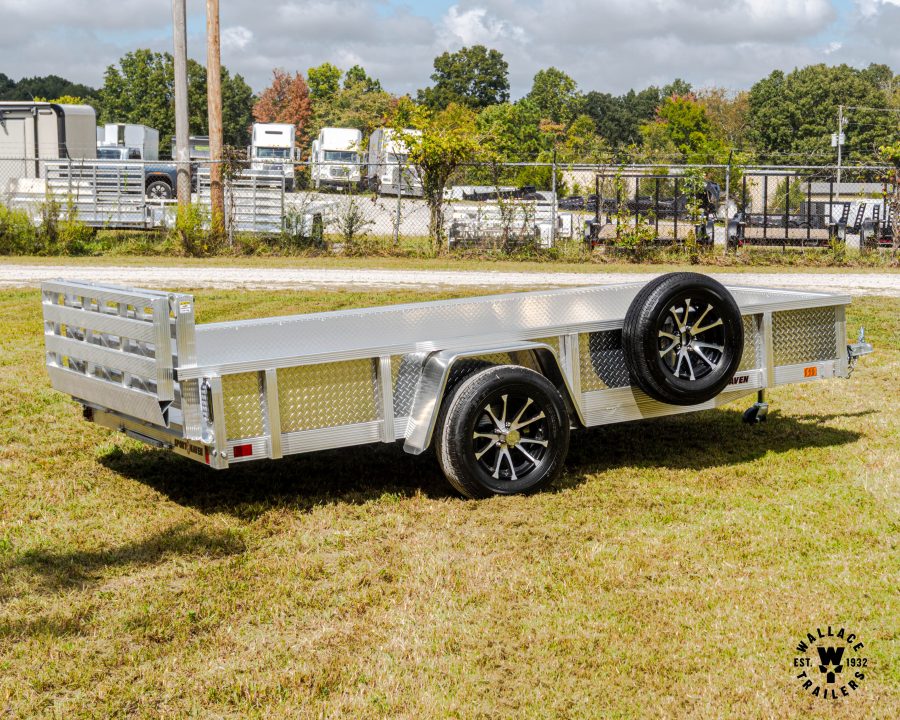 New 2027 Sport Haven 6X12 3K Utility Deluxe Trailer w/ Aluminum Tread Plate Sides