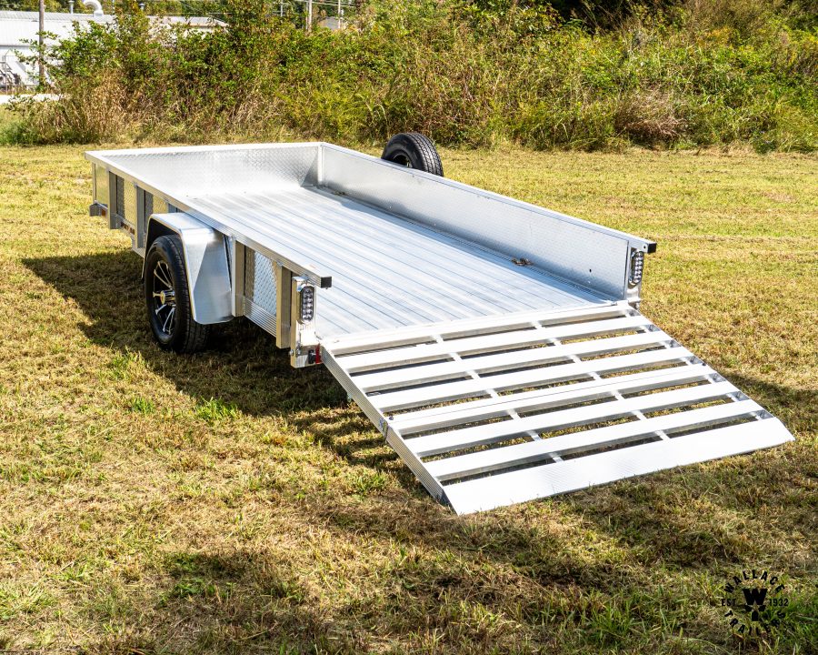 New 2027 Sport Haven 6X12 3K Utility Deluxe Trailer w/ Aluminum Tread Plate Sides