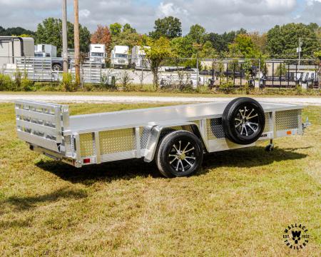 New 2027 Sport Haven 6X12 3K Utility Deluxe Trailer w/ Aluminum Tread Plate Sides