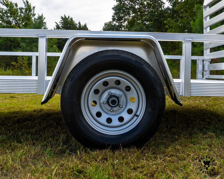 New 2027 Sport Haven 6X12 DELUXE Aluminum Utility Trailer
